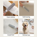 4 in 1 Multifunctional Clothes Lint Brush Fabric Fuzz Removal with Soft Brush Head Clothes Furniture Car Seat Couch Remover Furniture lint Remover Sweater Shaver Travel Friendly
