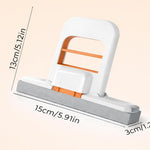 Mini Foldable Desktop Mop with Self-Squeeze PVA Sponge Head | Wet & Dry Cleaning | Compact, Lightweight & Easy Storage | Ideal for Desk, Kitchen & Small Spaces