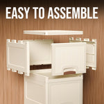 Multi-Purpose Organizer | Modular Storage Box for Clothes, Kitchen, Bedroom & Living Room | Stackable Rack, Space-Saving Wardrobe Cabinet