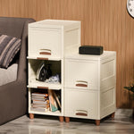 Multi-Purpose Organizer | Modular Storage Box for Clothes, Kitchen, Bedroom & Living Room | Stackable Rack, Space-Saving Wardrobe Cabinet